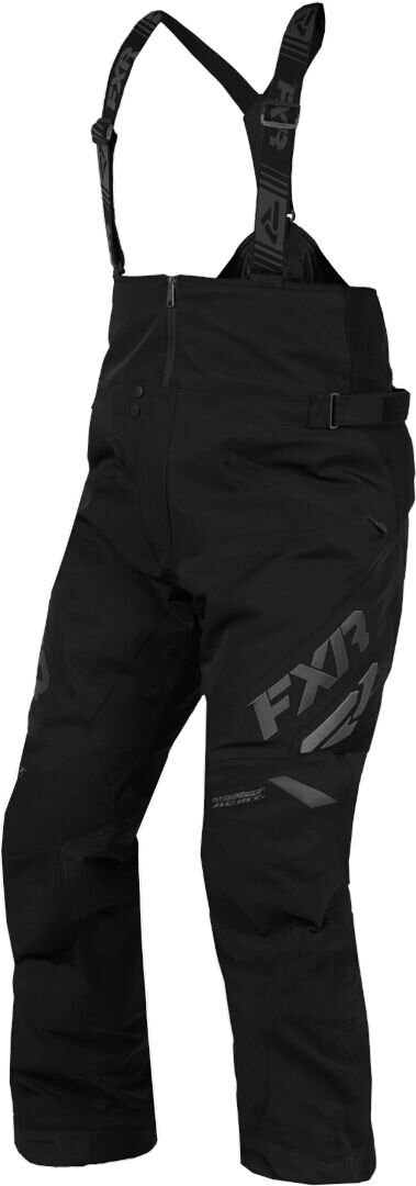 FXR Adrenaline 2023 Pantaloni con bretelle da motoslitta Nero 2XL