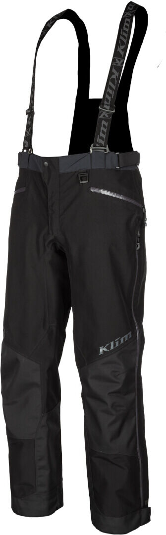 Klim Powerxross 2022 Pantaloni con bretelle da motoslitta Nero M