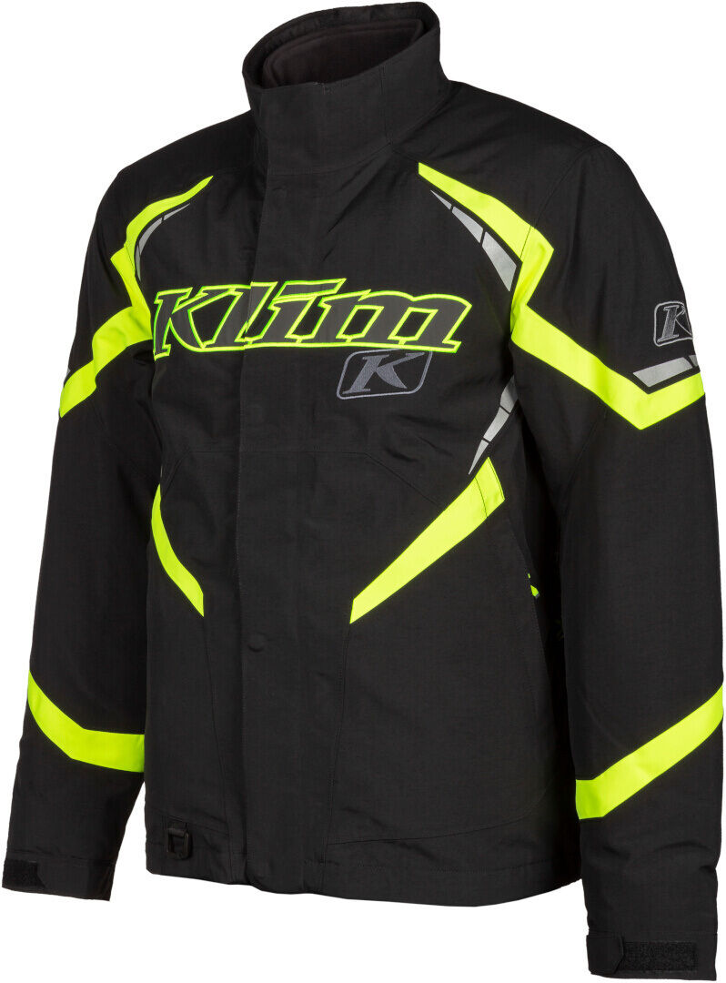 Klim Keweenaw 2022 Giacca per motoslitta Nero Giallo L