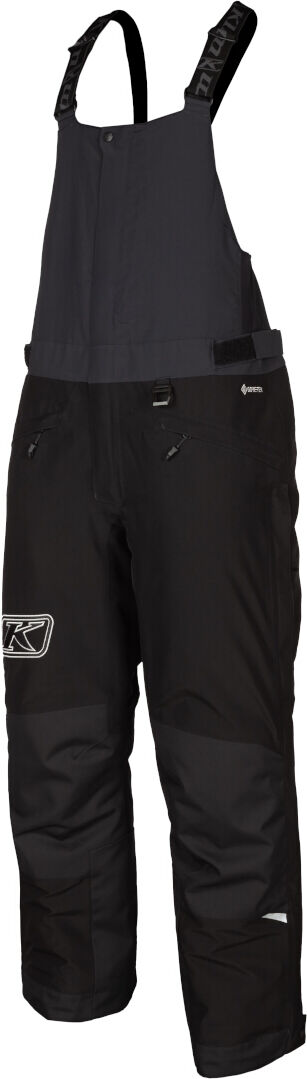 Klim ate 2022 Pantaloni con bretelle da motoslitta Nero XL