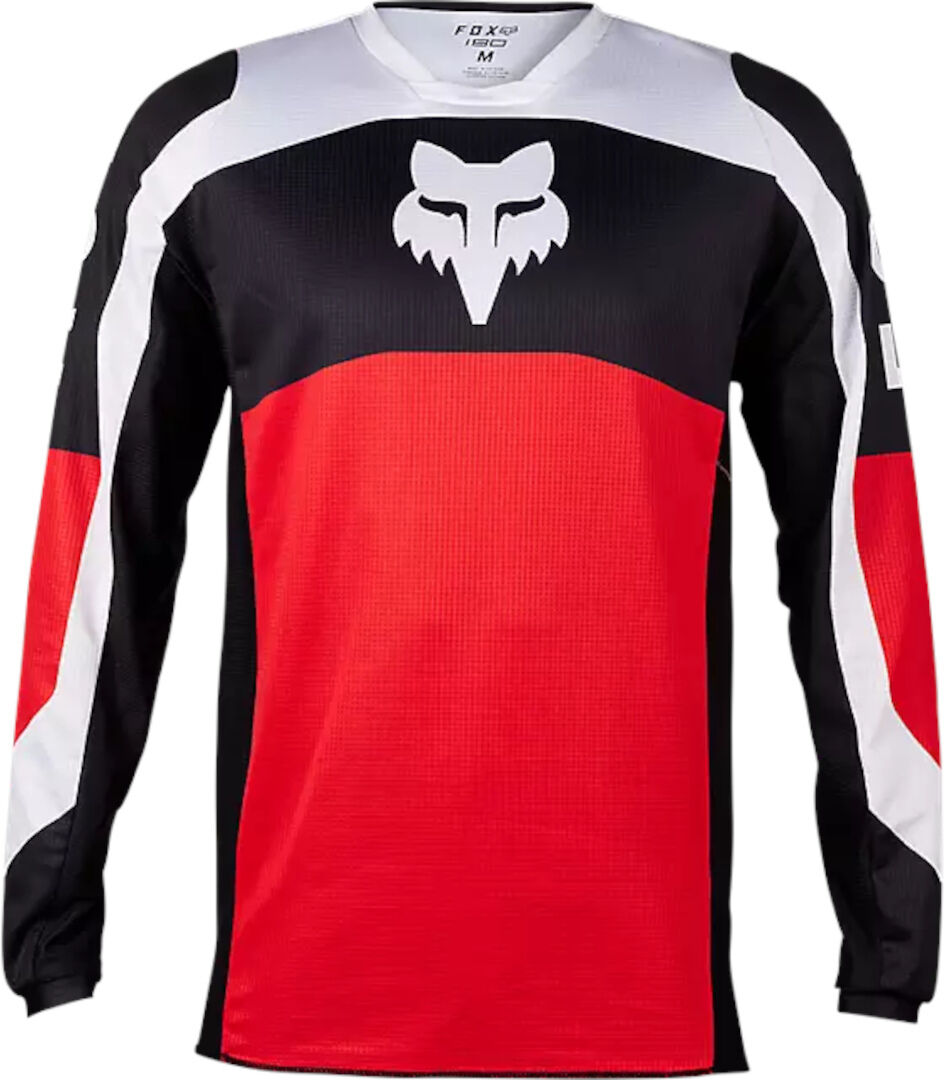 Fox 180 Nitro Maglia Motocross Rosso 3XL