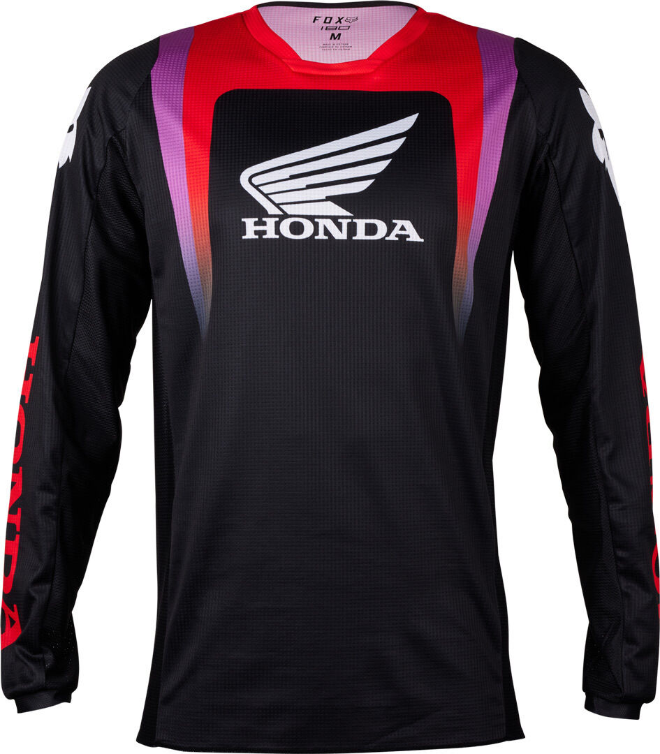 Fox 180 Honda 2023 Maglia Motocross Nero Rosso 2XL