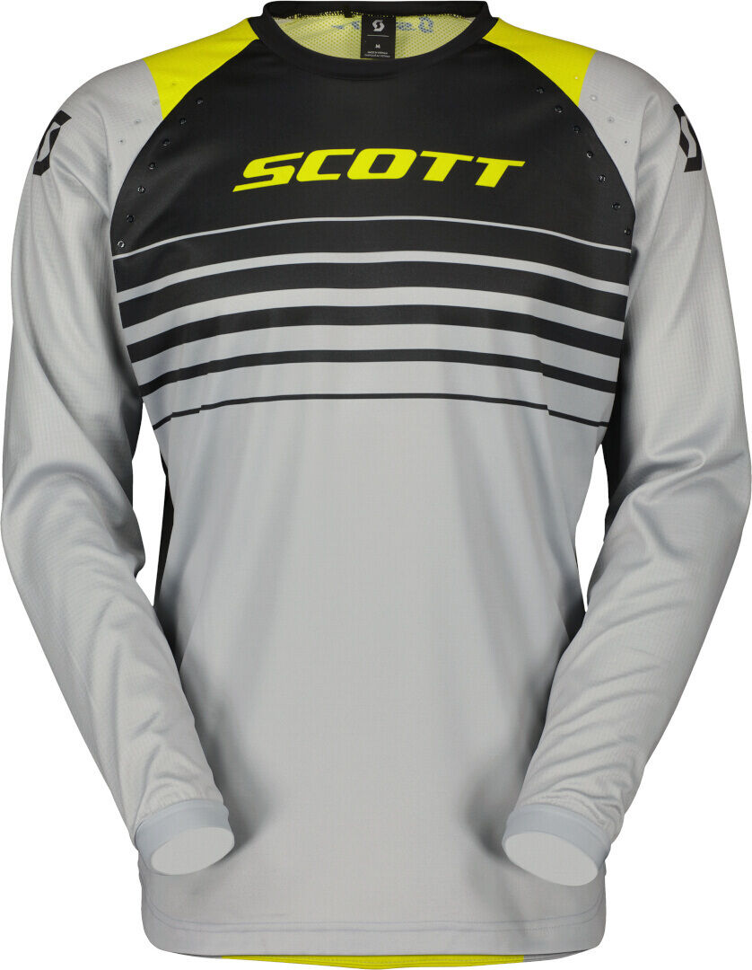 Scott Evo Swap Maglia Motocross Grigio Giallo 2XL