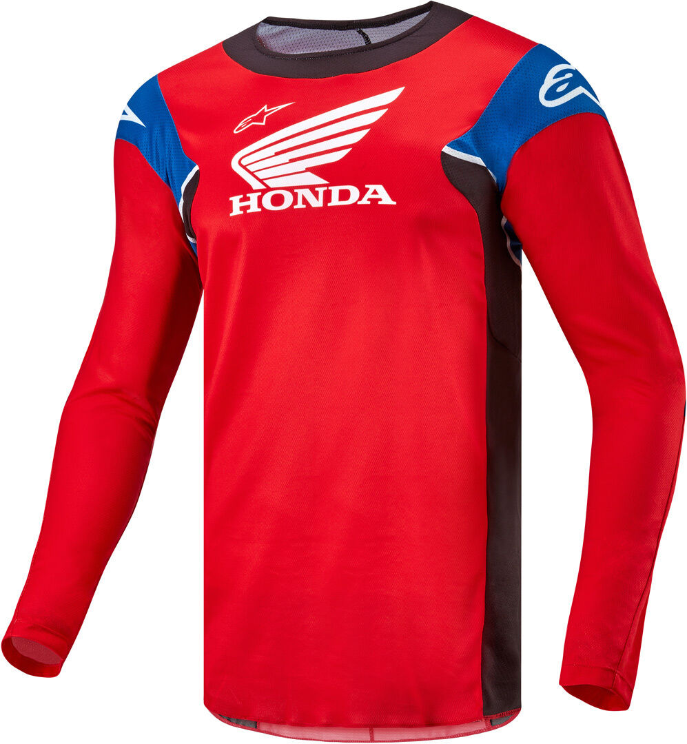 Alpinestars Honda Racer Iconic Maglia Motocross Nero Bianco Rosso S