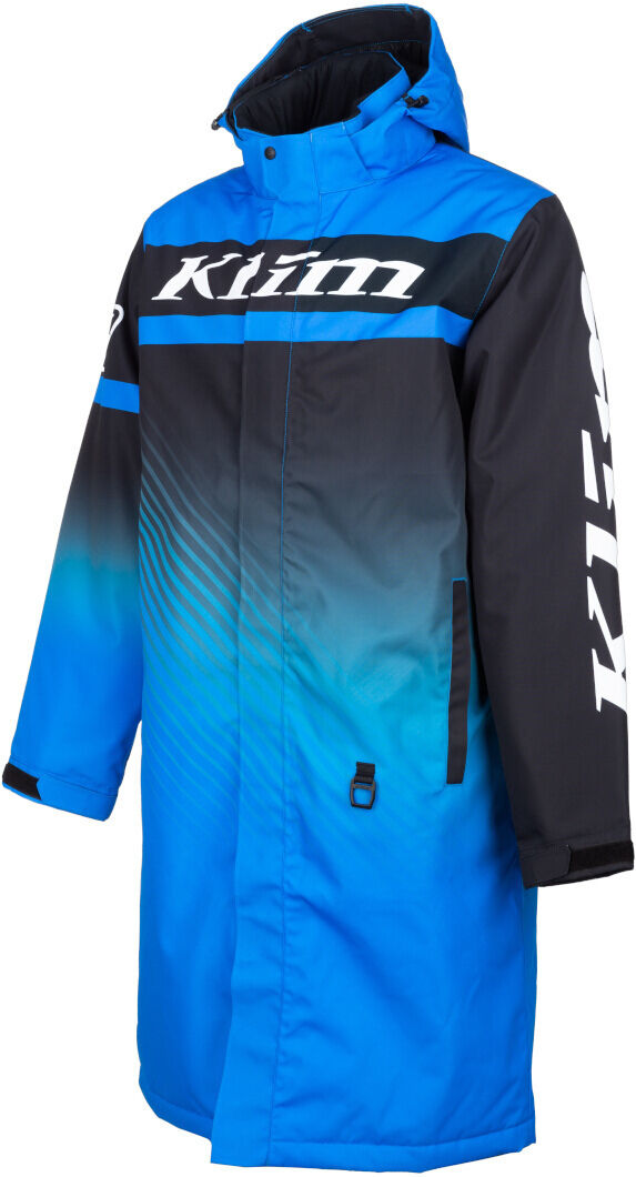 Klim Revolt impermeabile Cappotto da motoslitta Nero Blu XL