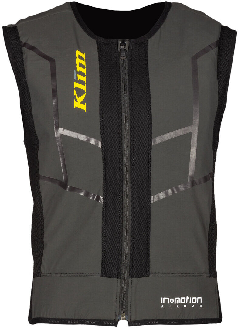 Klim AI-1 Rally EU Gilet airbag Nero Grigio 3XL