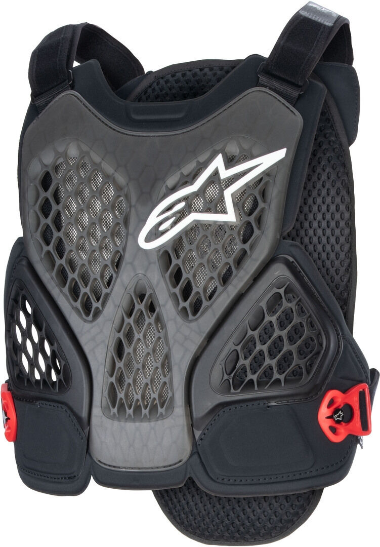 Alpinestars A-6 PLASMA Gilet di protezione per bicicletta Nero Rosso L