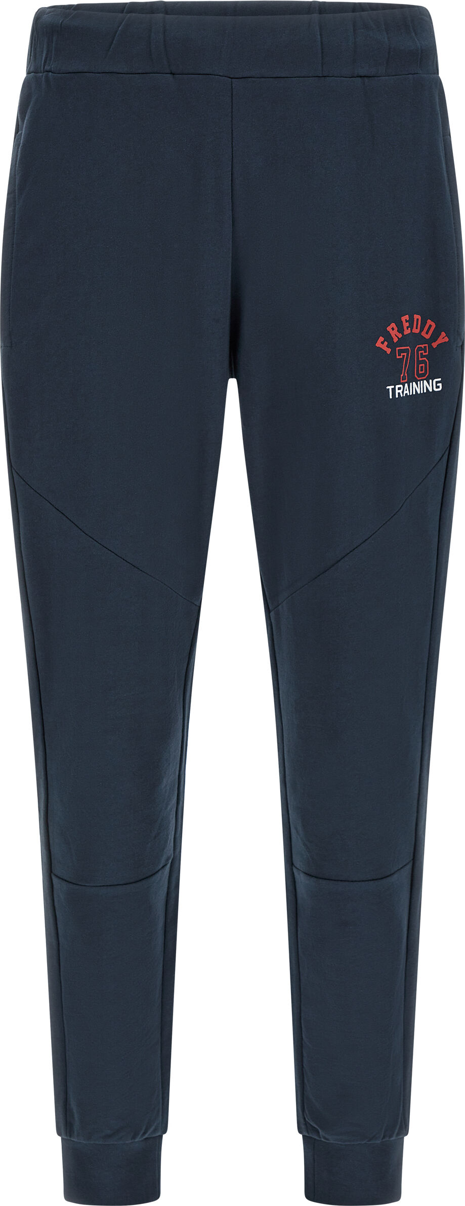 Freddy Joggers con cuciture a blocchi e logo college Blu Uomo Xx Large