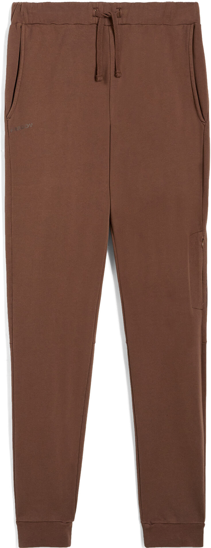 Freddy Pantaloni joggers da uomo in cotone 100% Marrone Uomo Extra Large