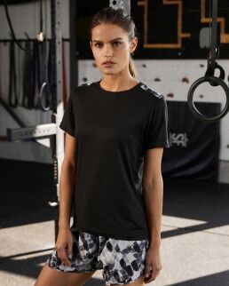 James &amp; Nicholson 100 T-shirt sportiva traspirante donna neutro o personalizzato