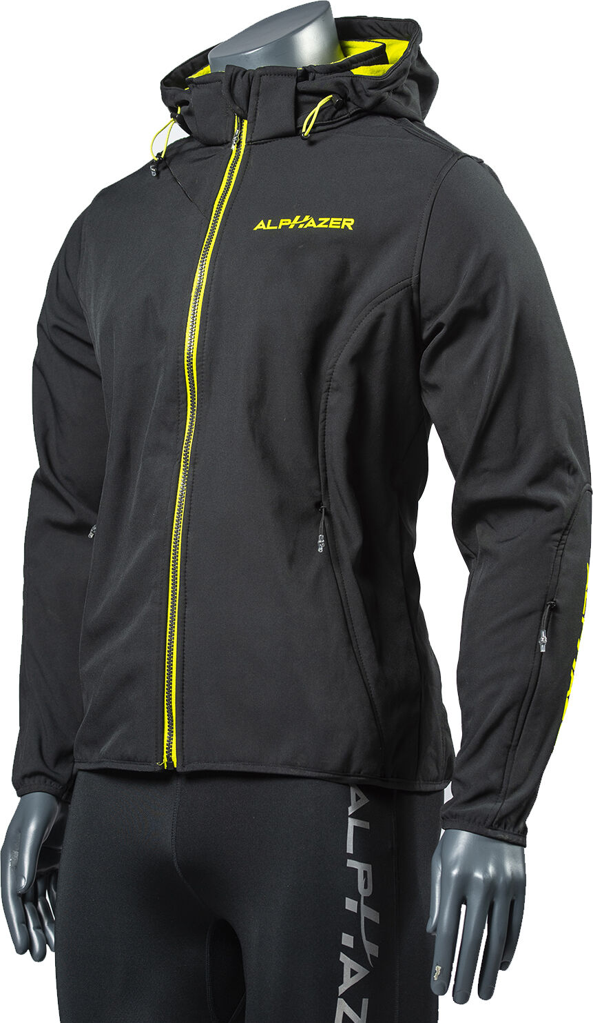 ALPHAZER OUTFIT Giacca Soft Shell Uomo Colore: Nero S