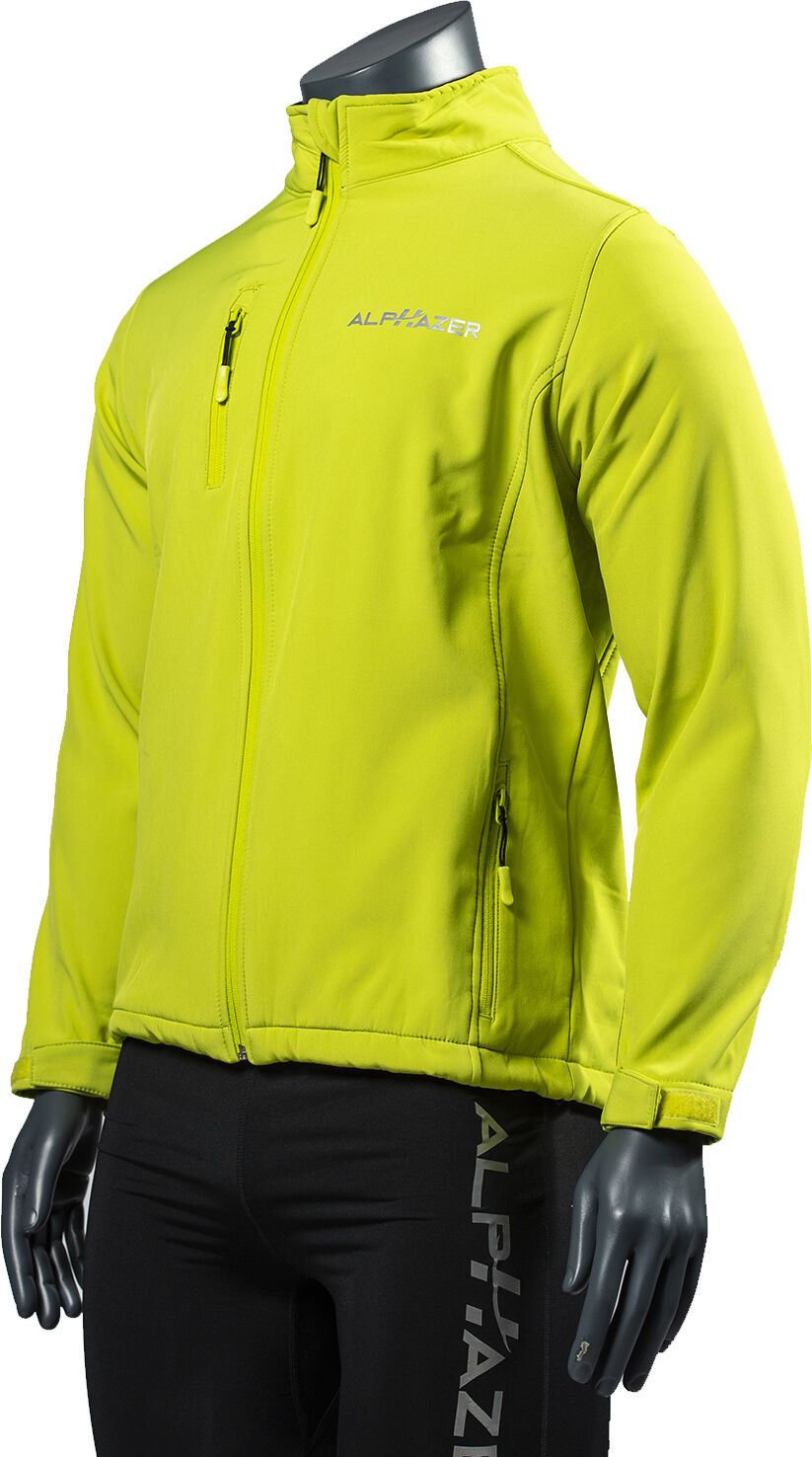 ALPHAZER OUTFIT Giacca Soft Shell Multiuso Uomo Colore: Lime M