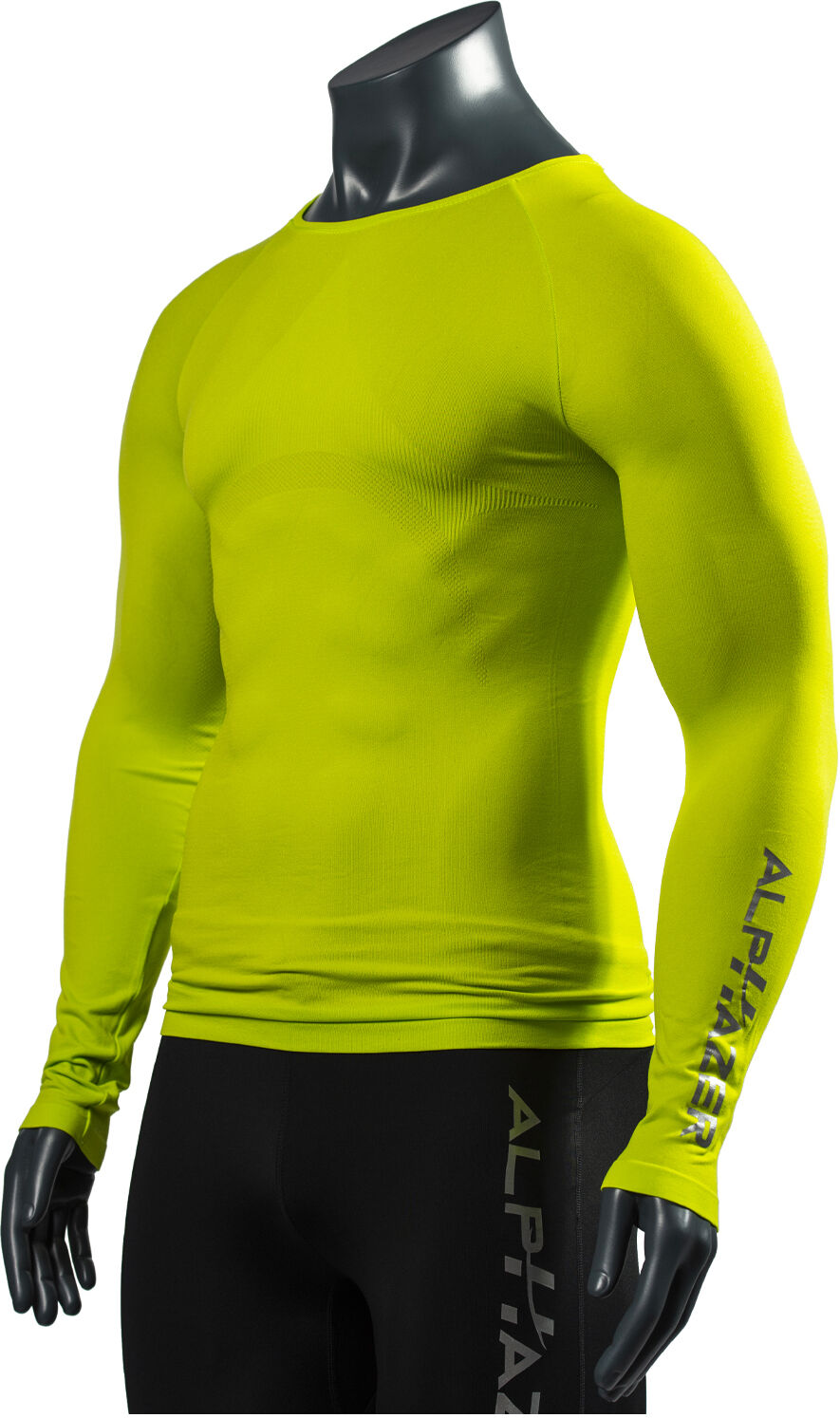 ALPHAZER OUTFIT Maglietta Termica Uomo Colore: Lime L