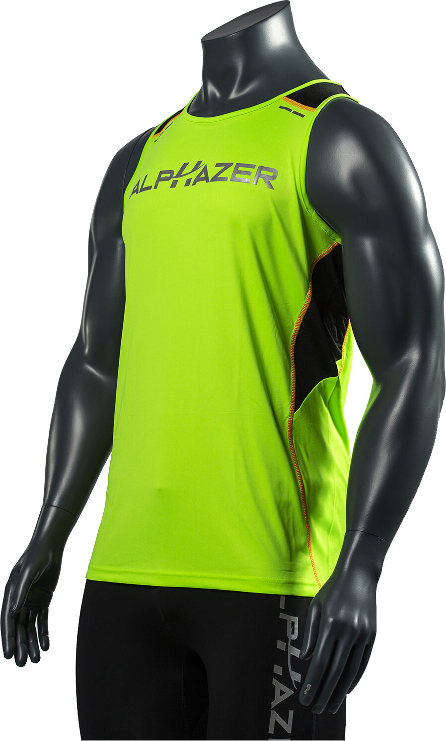 ALPHAZER OUTFIT Canottiera Uomo Colore: Verde / Nero Xl