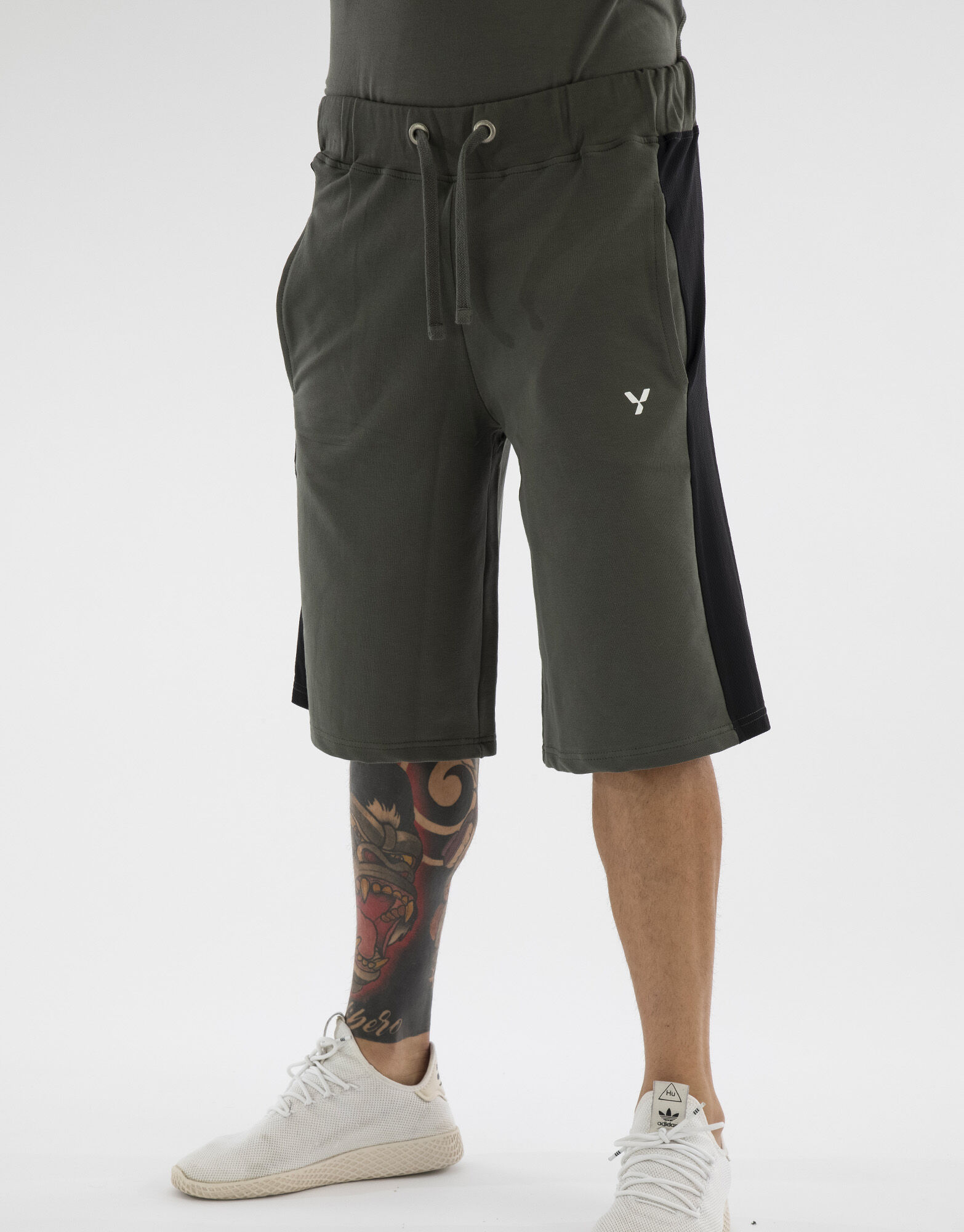 YAMAMOTO OUTFIT Man Mesh Sweatshorts Colore: Grigio S