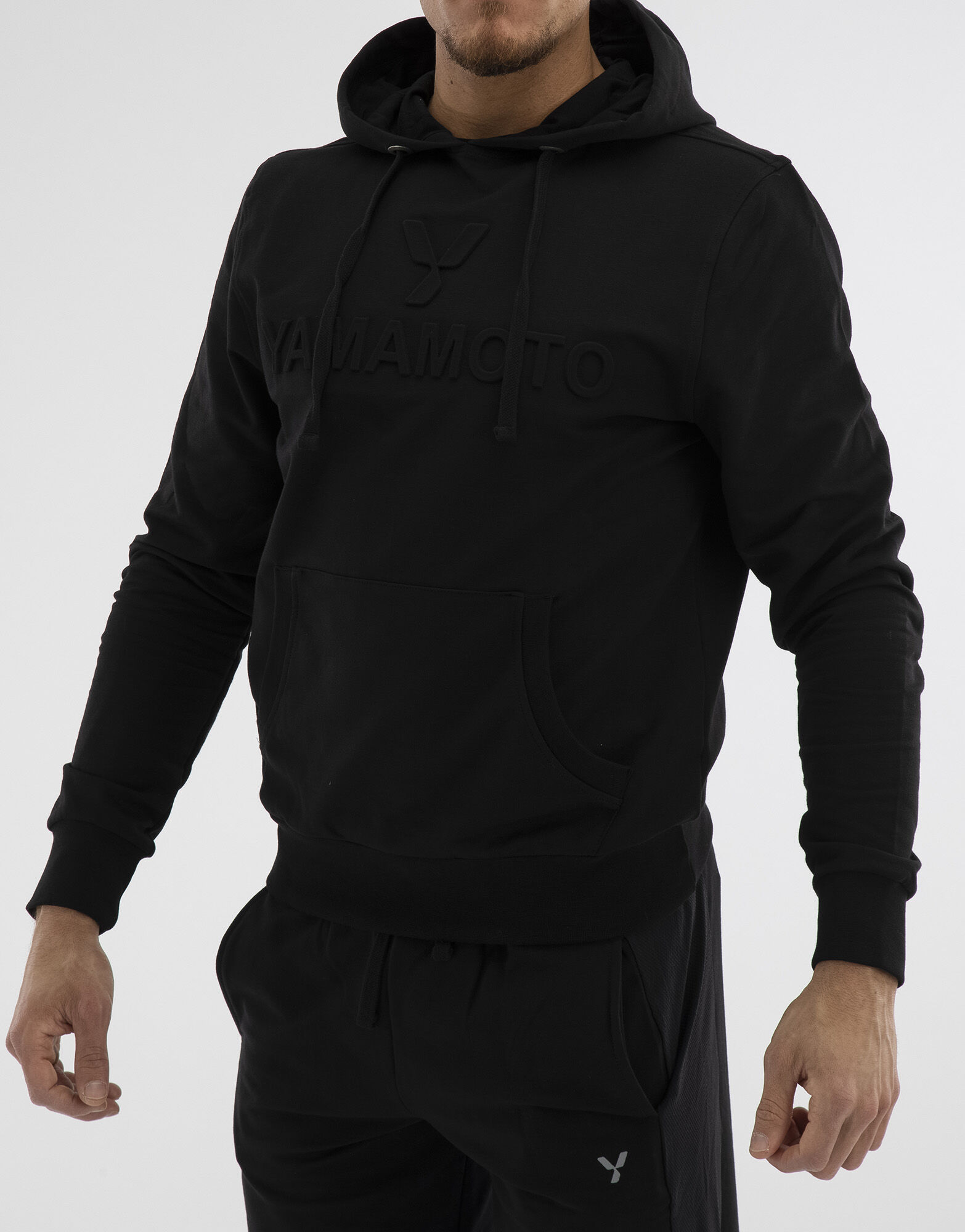 YAMAMOTO OUTFIT Sweatshirt Colore: Nero Xl