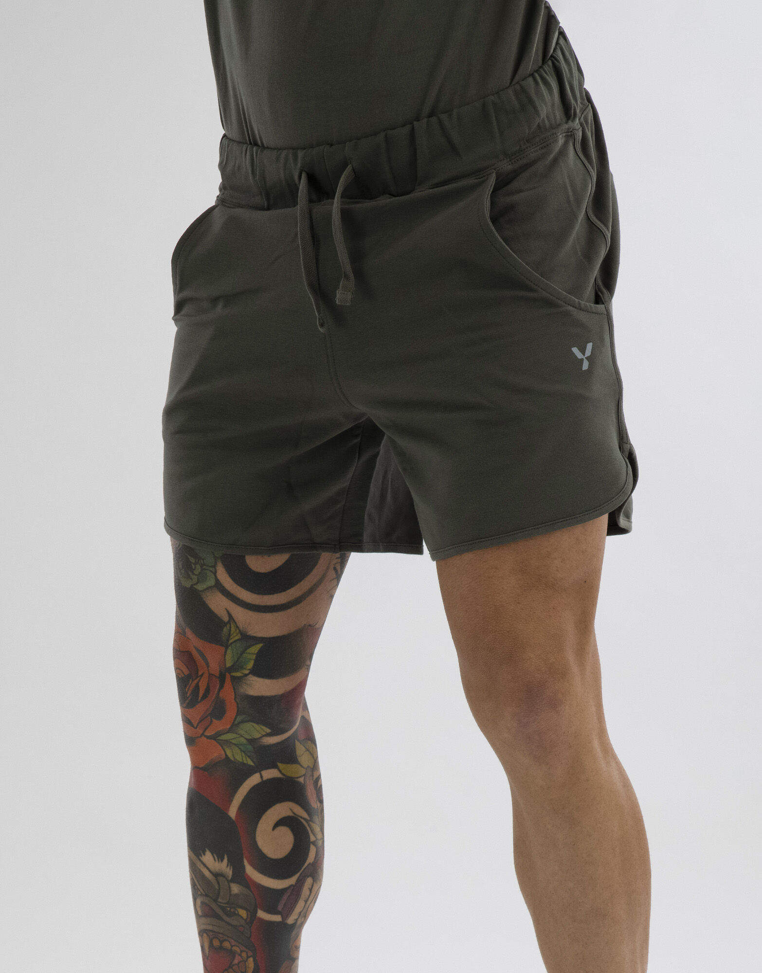 YAMAMOTO OUTFIT Man Sweatshorts Colore: Grigio M