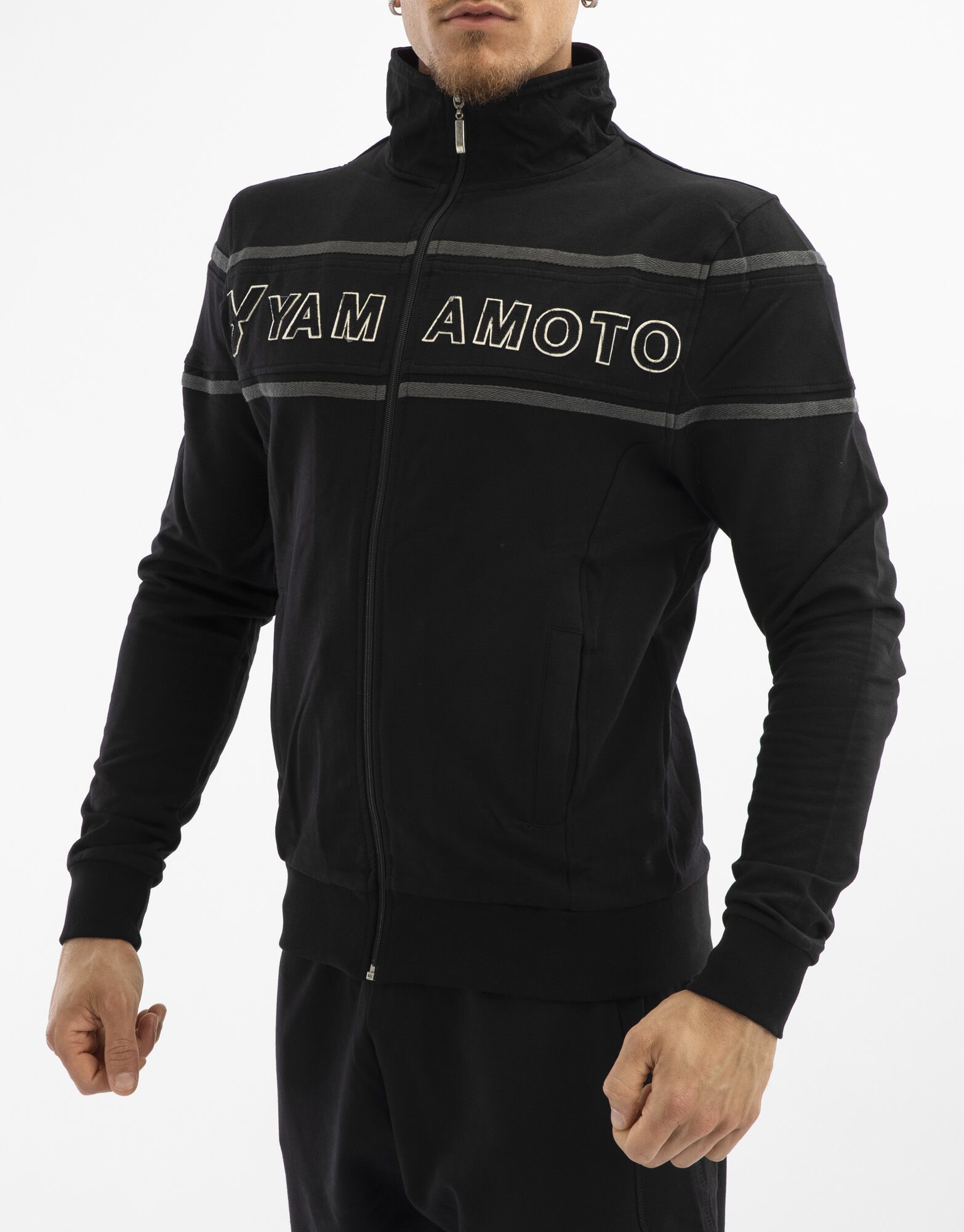 YAMAMOTO OUTFIT Man Sweatshirt Nero Xxxl