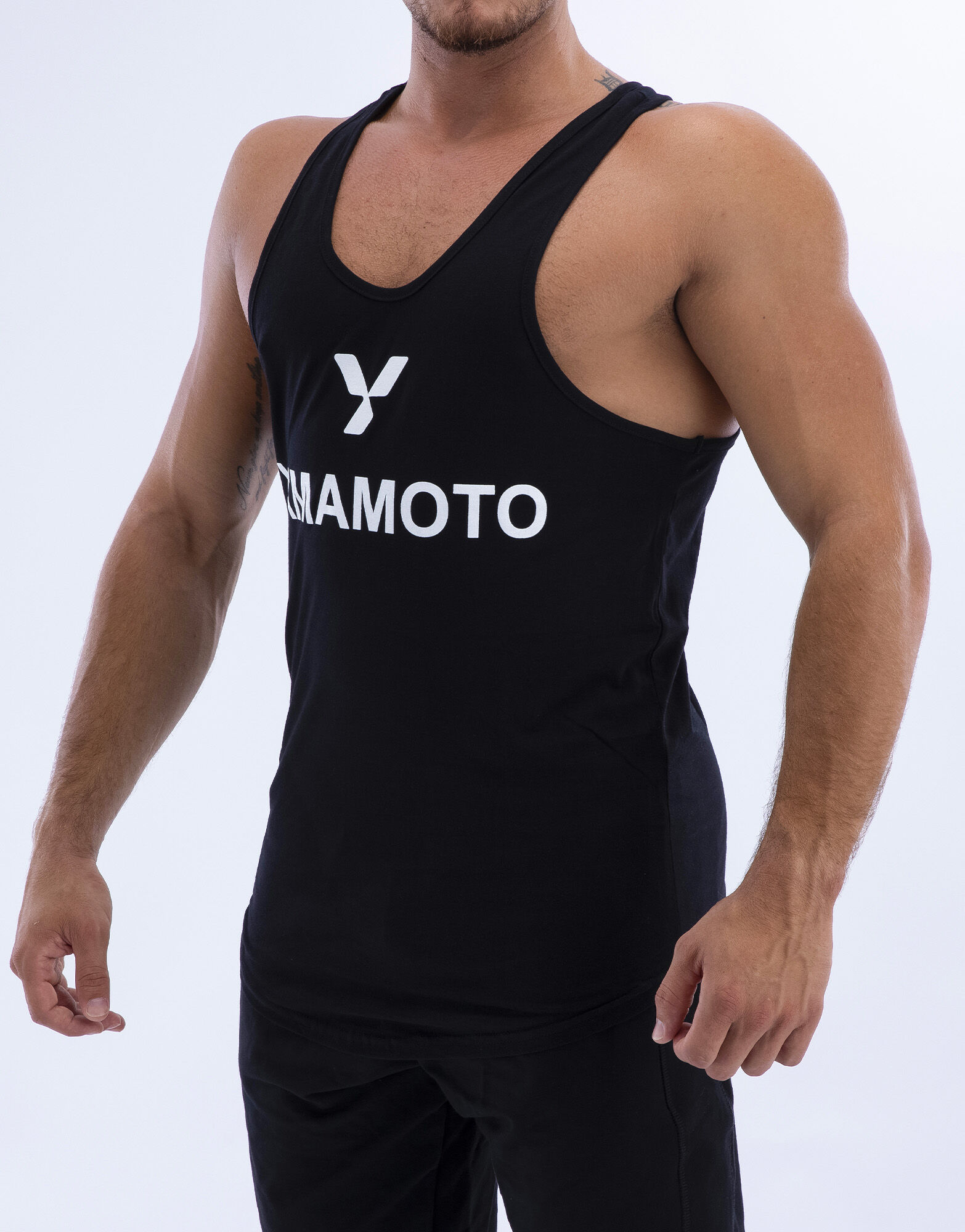 YAMAMOTO OUTFIT Men'S Tank Top 145 Oe Colore: Nero L