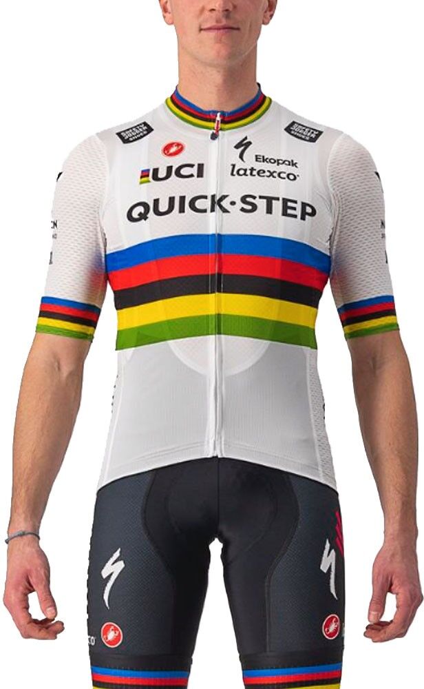 Castelli Maglia Ciclismo Competizione Multicolore Uomo 3XL