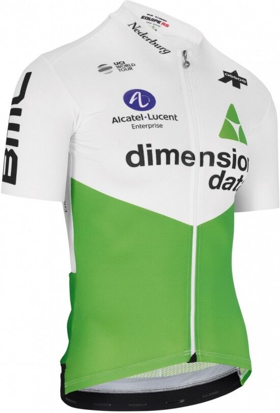 Assos Maglia Ciclismo Dimension Data Rs Bianca Verde Uomo XL