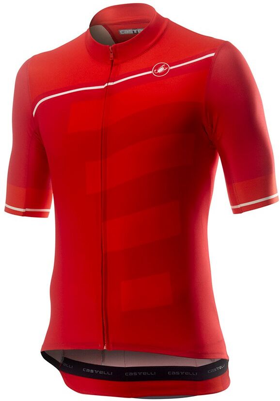 Castelli Maglia Ciclismo Mm Trofeo Jy Rosso Uomo M