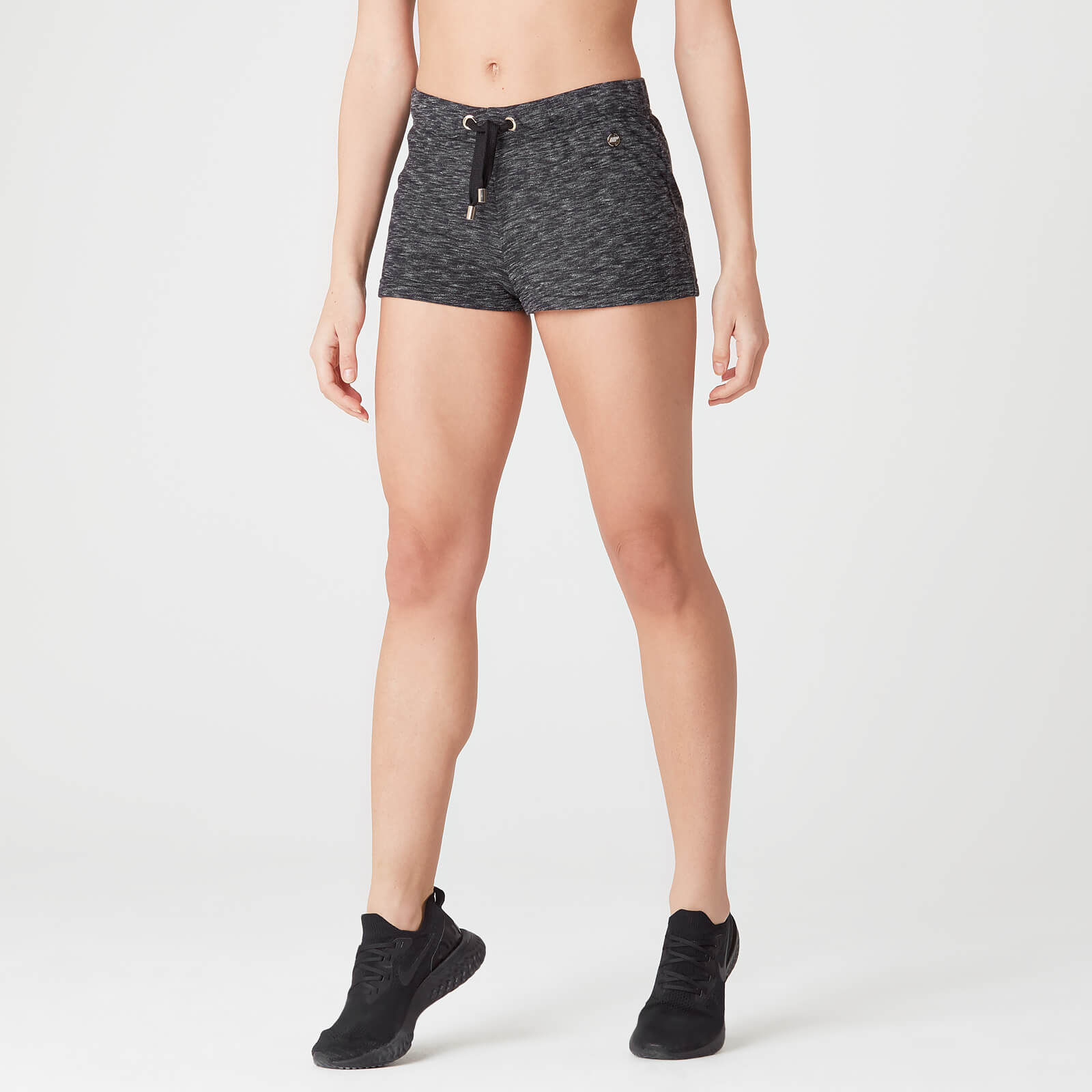 Myprotein Luxe Lounge Shorts - Black Heather - S