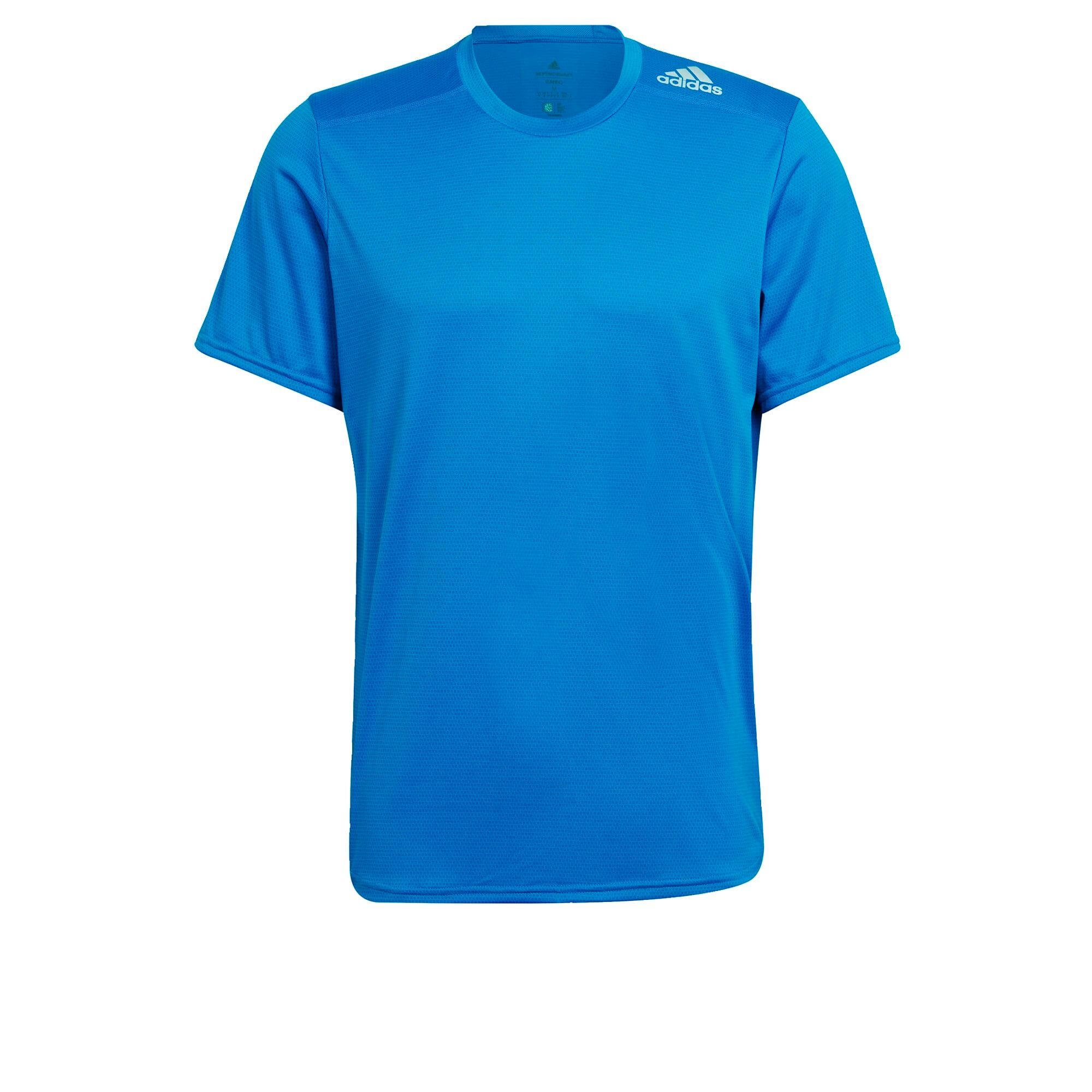 adidas Designed 4 Running T-shirt Blauw - S