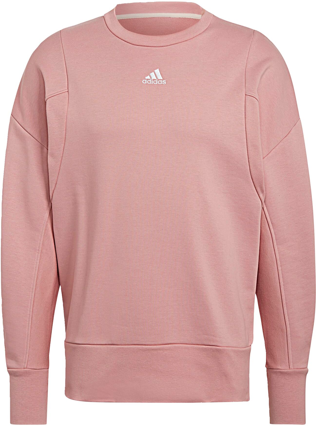 adidas Studio Lounge Fleece Sweater Roze - XXL