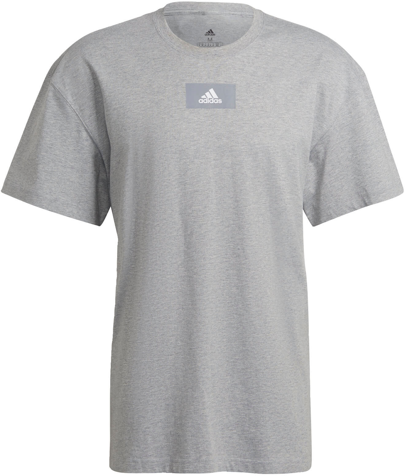 adidas Essentials FeelVivid Drop Shoulder T-shirt Grijs - S