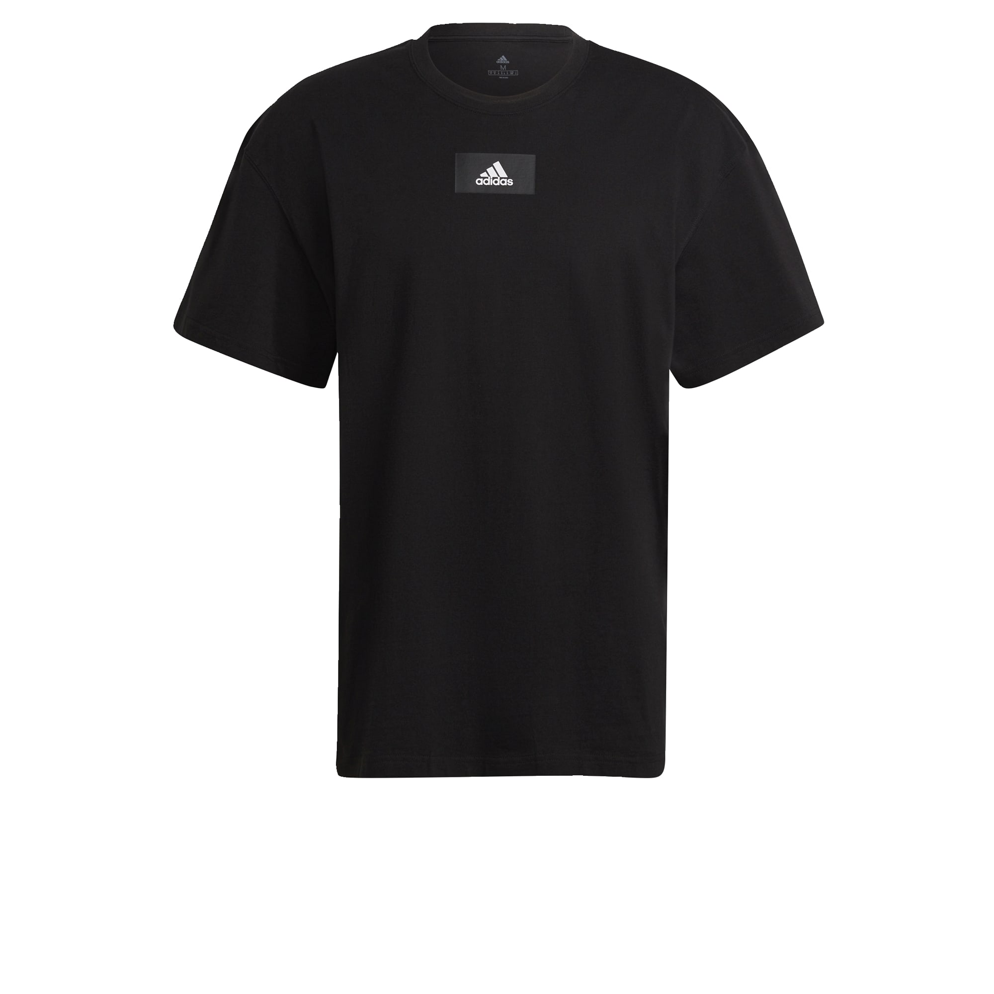 adidas Essentials FeelVivid Drop Shoulder T-shirt Zwart - XS