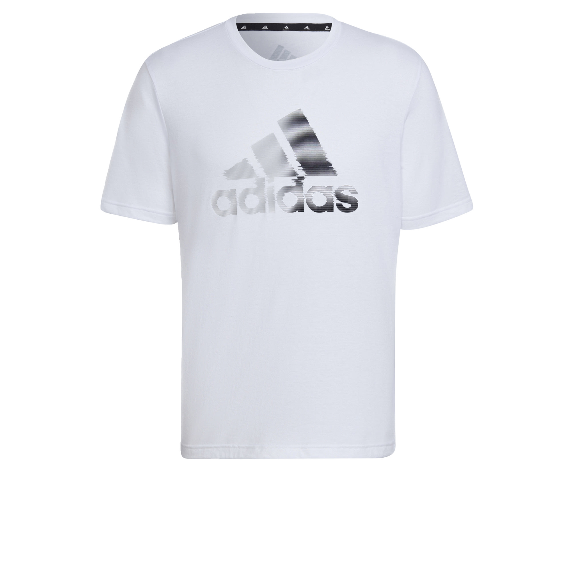 adidas AEROREADY Designed to Move Sport Logo T-shirt Wit - XXL