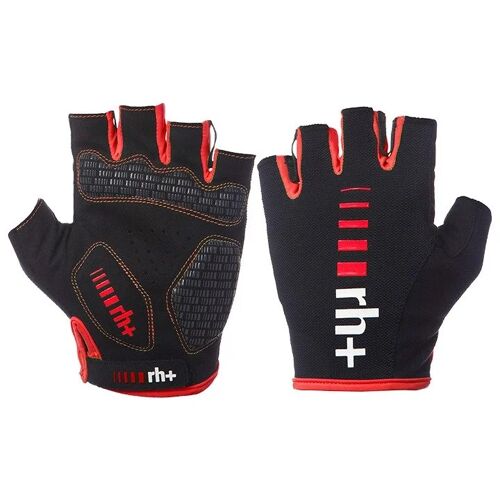 rh+ Handschoenen New Code, voor heren, Maat 2XL, Fietshandschoenen, Fietskleding zwart/rood 2XL male