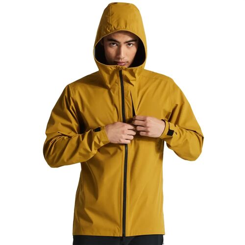 SPECIALIZED Regenjack Trail Rain regenjack, voor heren, Maat 2XL, Regenjas, Rege geel 2XL male