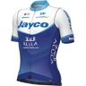 Alé TEAM JAYCO-ALULA Shirt met korte mouwen PR.S 2023 fietsshirt met korte mouwen, v blauw/wit 2XL male