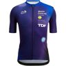 Santini TOUR DE FRANCE Shirt met korte mouwen Lourdes-Hautacam 2022 fietsshirt met korte blauw 2XL male