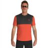 SCOTT Bikeshirt Trail Flow Dri bikeshirt, voor heren, Maat 2XL, Wielershirt, Wie rood/zwart 2XL male