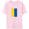 BAFlo Oekraïne Vlag Oekraïne Pride Shirt voor Oekraïens, roze, S