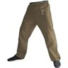 TAO TA0 Kung Fu Pants Martial Arts Kimono voor Mannen en Vrouwen, Wing Chun Broek Katoen 100%, Kung Fu Beige, L