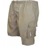 MBACODAI Mode heren cargoshorts herenbroek casual grote zak sportbroek cargopanelen broek plus maat for mannen (Color : Khaki, Size : XXL)