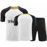 LOXCZI Voetbalshirt Kinderen volwassenen Voetbalshirtset trainingspak thuis/uit Voetbalshirt,24/25 shirt pak Heren/Jongens Voetbalshirts, Shorts Voetbalsets Heren/Jongens Voetbal training,A,L