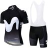 Moxilyn Set fietsshirt met korte mouwen voor heren, fietsshirt T-shirt wielersport fietsshirt set fietsshirt korte mouwen + fietsbroek met 9D-gel, origineel gaas fietsjack en fietsbroek, fietsshirt