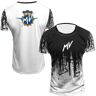 WDGYZZXJ Heren Collision Color T-shirts Voor MV Sportstyle T-shirt Met Korte Mouwen Comfortabele Atletische Shirts Ronde Hals Slim Fit T-shirt Met Halve Mouwen-White L