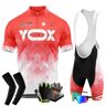 VOXCAUTQ Pro Fietskleding voor heren, wielersportkleding, korte mouwen, wielersportkleding, heren, wielersportkleding, korte mouwen, shirt (type 13, 4XL)