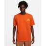 T-shirt Nike SB Laranja Homens - DC7817-893 Laranja M male