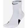 Meias de basquetebol Nike Elite Branco Homens - SX7625-100 Branco XL male