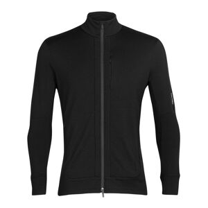 Icebreaker M QUANTUM III LS ZIP  BLACK