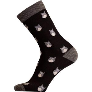 Sukkamestarit MERINO WOOL SOCK  OWL  - GREY