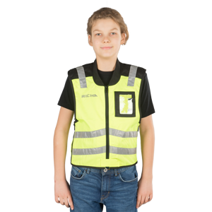 Richa Refleksvest  Safety Mesh Fluo Gul Barn