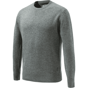 Beretta Devon Crewneck Sweater - Grey Melange M